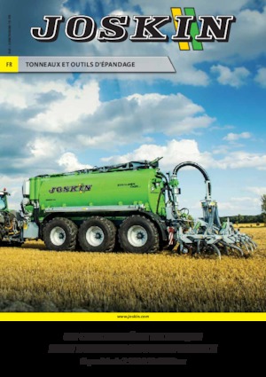 Bulamaç tankları Joskin X-TREM2 20000 DXT