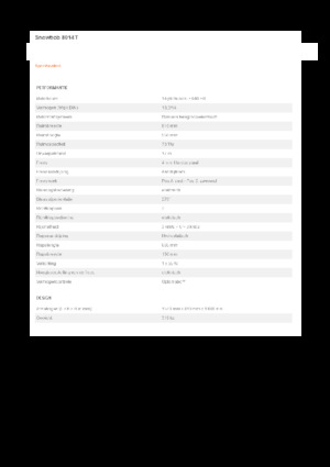 Kar Küreyiciler Eliet Snowbob 8014 T4