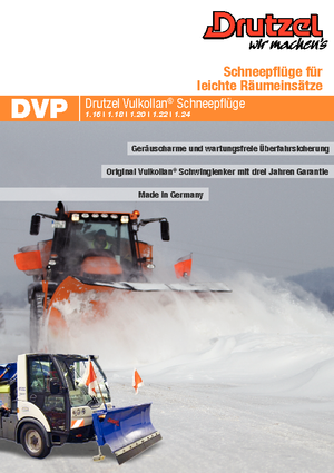 Snowploughs Light-duty Drutzel DVP 1.22