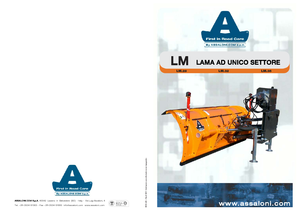 Snowploughs Light-duty Assaloni LM 32