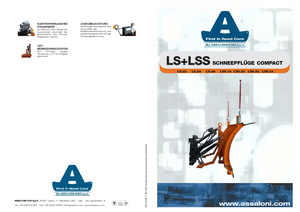 Snowploughs Light-duty Assaloni LS 26