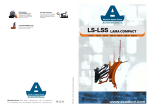 Snowploughs Light-duty Assaloni LS 26