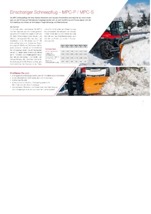 Snowploughs Light-duty Schmidt MPC-P 24