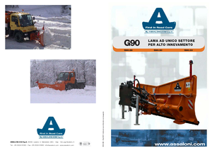 Snowploughs with Spring-Flaps Assaloni G 90.30