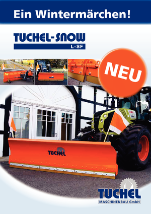 Bahar-flaplı snowploughlar Tuchel L-SF 250