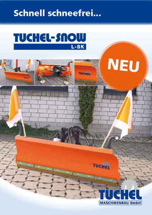 Snowploughs with Spring-Flaps Tuchel L-SK 185