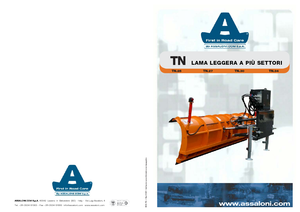 Snowploughs with Spring-Flaps Assaloni TN 27