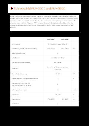 Döner-flaplı karlı tepsi Pronar PUV 3300