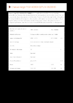 Snowploughs with Swivel-Flaps Pronar PUV 3600HD