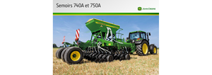 Sowing machines John Deere 740A