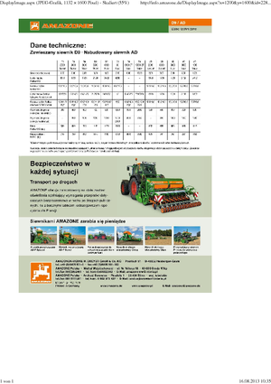 Sowing machines Amazone AD 3000 Special RoTec