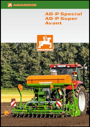 Sowing machines Amazone AD-P 4000 Special WS