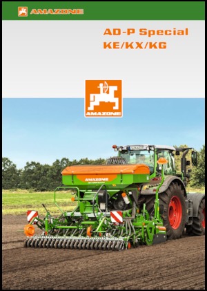 Sowing machines Amazone AD-P 4001 Special WS