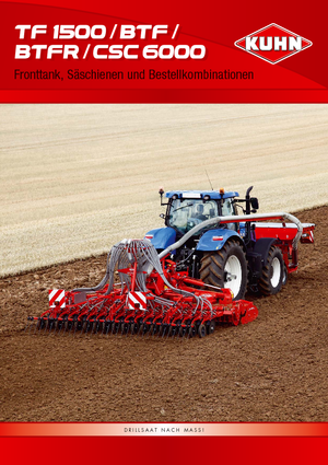 Sowing machines Kuhn BTF 3000-24 DD