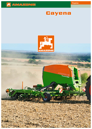 Sowing machines Amazone Cayena 6001 Amadrill+