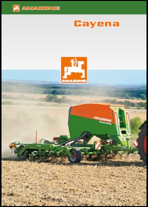 Sowing machines Amazone Cayena 6001 C