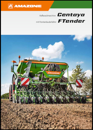 Sowing machines Amazone Centaya 4000 Super TwinTeC