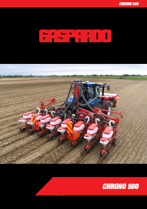 Sowing machines Gaspardo Chrono 500-512