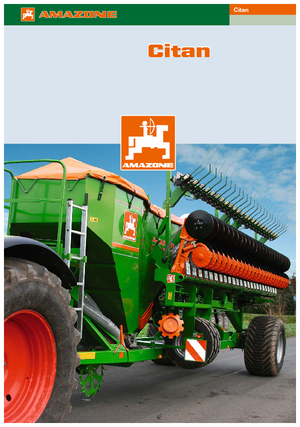 Sowing machines Amazone Citan 9000