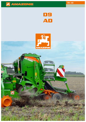Sowing machines Amazone AD 3000 Special WS
