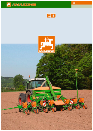 Sowing machines Amazone ED 602 K Contour Standart