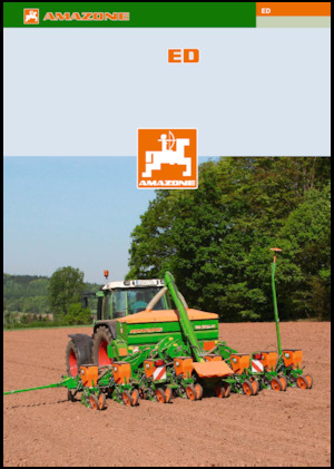 Sowing machines Amazone ED 602 K Contour Standart