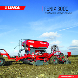 Sowing machines Unia Fenix 3000/4