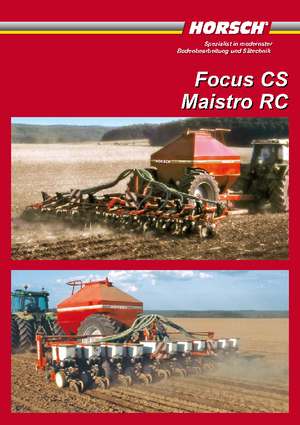 Sowing machines Horsch Focus 11 CS