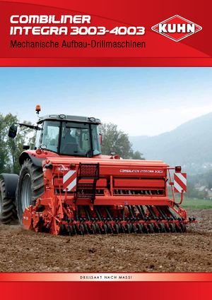 Ekim makineleri Kuhn Integra 4003-28 SD 