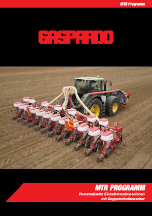 Sowing machines Gaspardo Maga 6R
