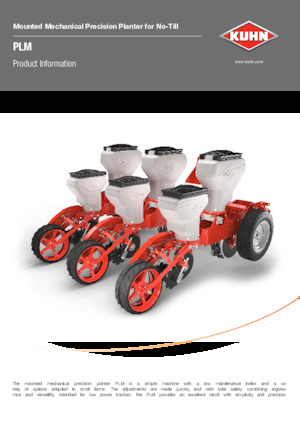 Ekim makineleri Kuhn PLM 4000