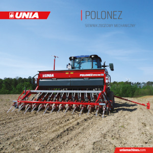 Sowing machines Unia Polonez 550/3 D Premium