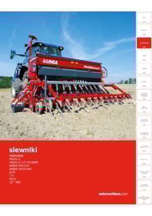 Ekim makineleri Unia Eta 200