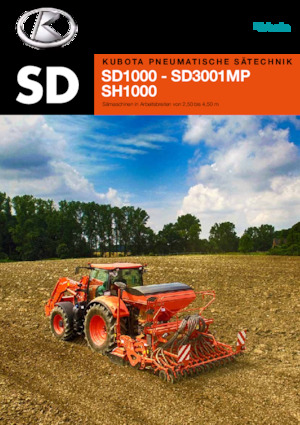 Sowing machines Kubota SD1401