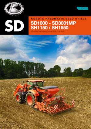 Sowing machines Kubota SD1401