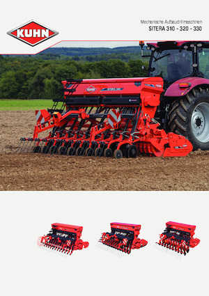 Sowing machines Kuhn Sitera 320-24 