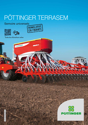 Ekim makineleri Pöttinger Terrasem R 3 fertilizer