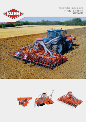 Ekim makineleri Kuhn Venta TF 1512 Quantron Vario 