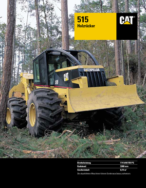 Özel patinaj traktörleri Caterpillar 515