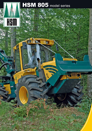 Special Skidding Tractors HSM 805 HD