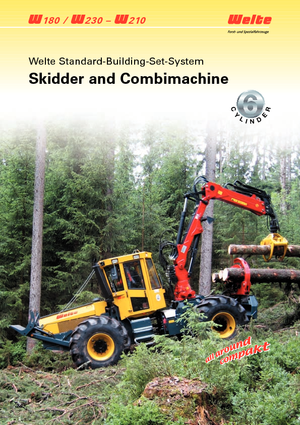 Special Skidding Tractors Welte W 130 K