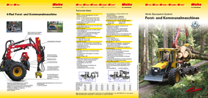 Özel patinaj traktörleri Welte W 130