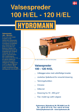 Attachable Spreaders Hydromann 120 EL