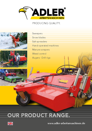 Attachable Spreaders Adler ST-E 105 Profi