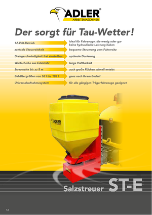 Serici ekleri Adler ST-E 105 Profi