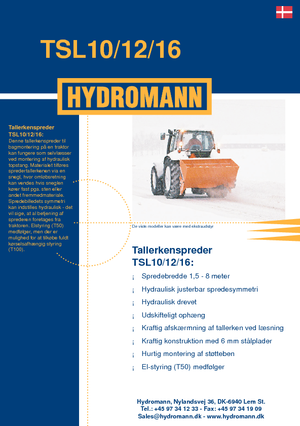 Serici ekleri Hydromann TSL 16