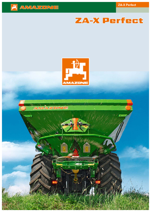 Fertiliser spreaders Amazone ZA-XW Perfect 502