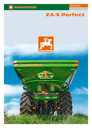 Fertiliser spreaders Amazone ZA-XW Perfect 502