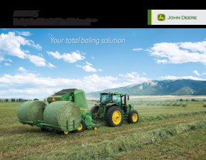 Square balers John Deere 348