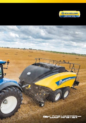 Büyük kare balyalayıcı + yüksek yoğunluklu balya makineleri New Holland BB 890 Plus